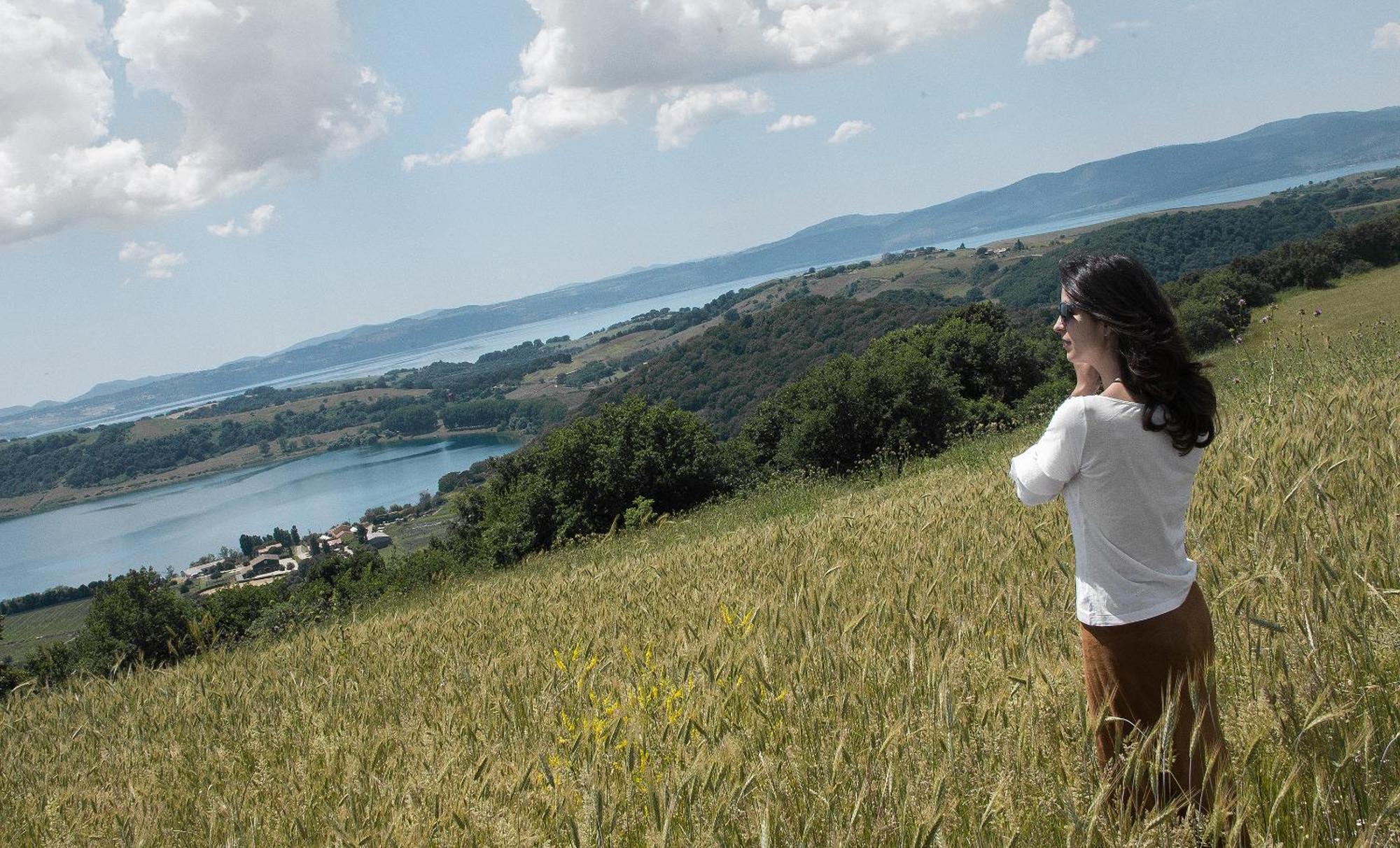 Agriturismo Potrero Grande Sul Lago Di Martignano Con Spiaggia กัมปาญญาโน ดิ โรมา ภายนอก รูปภาพ